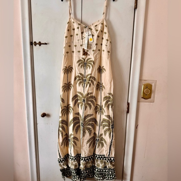 FARM Rio Sleeveless Ruffle-Hem Maxi Dress - Picture 5 of 14